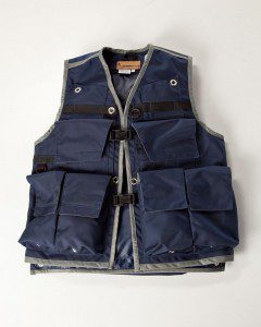 Image of Rogue Extreme Cruiser Forestry/Utility Vest In Navy with Charcoal Binding