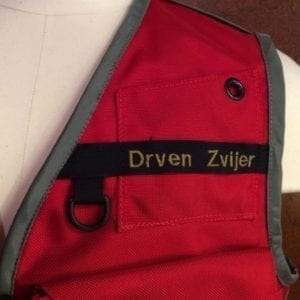 Image of "Drven Zvijer" Embroided Name Option on An Extreme Cruiser Vest