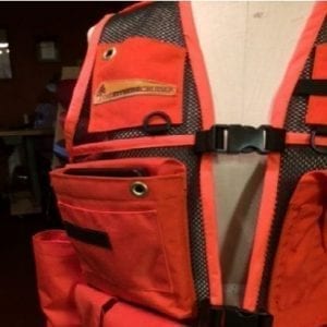 Image of Lined Tablet Pocket on Forestry Vest