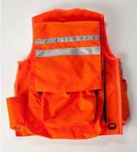 Image of Reflective Tape Addition on An Extreme Cruiser Vest