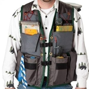Close Up Image of Male Model in Standard Vest Orientation