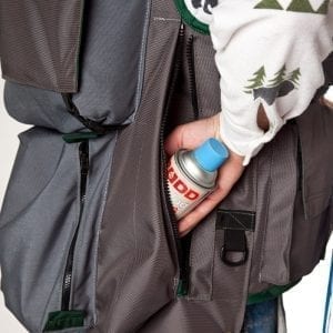 Image of Back of Vest With Standard Vest Orientation